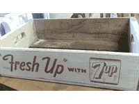 7-Up crate